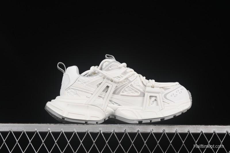 GG-CC Chunky Low Casual Fashion Sports Platform Sneakers Series 5515 Off White
