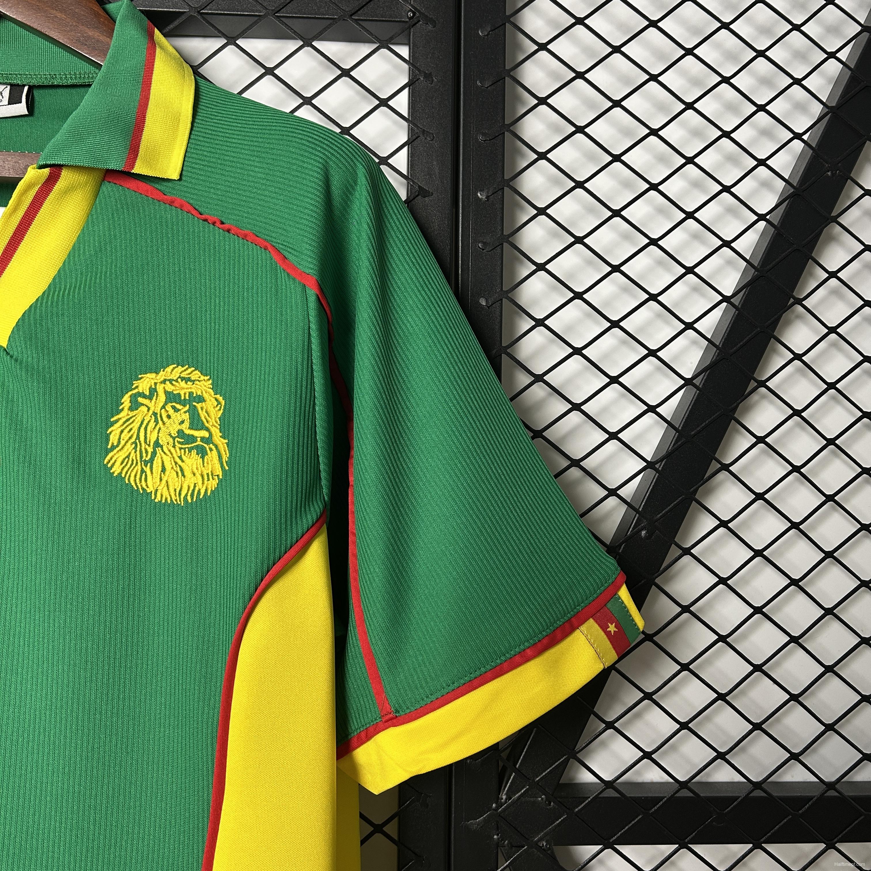 1998 Retro Cameroon Home Jersey