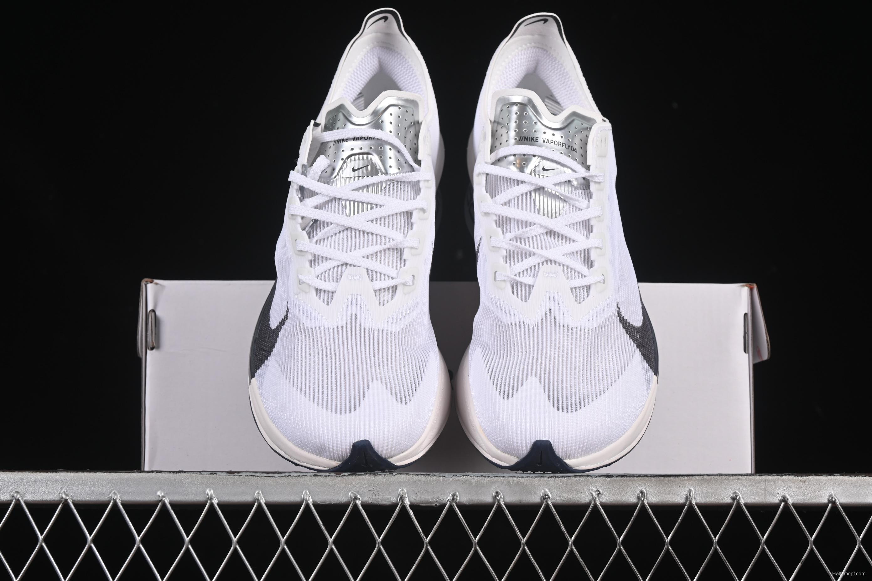 Nike ZoomX Vaporfly NEXT% 4 Marathon Series Road Racing Ultra-Light Cushion Running Shoes - HF6414-100