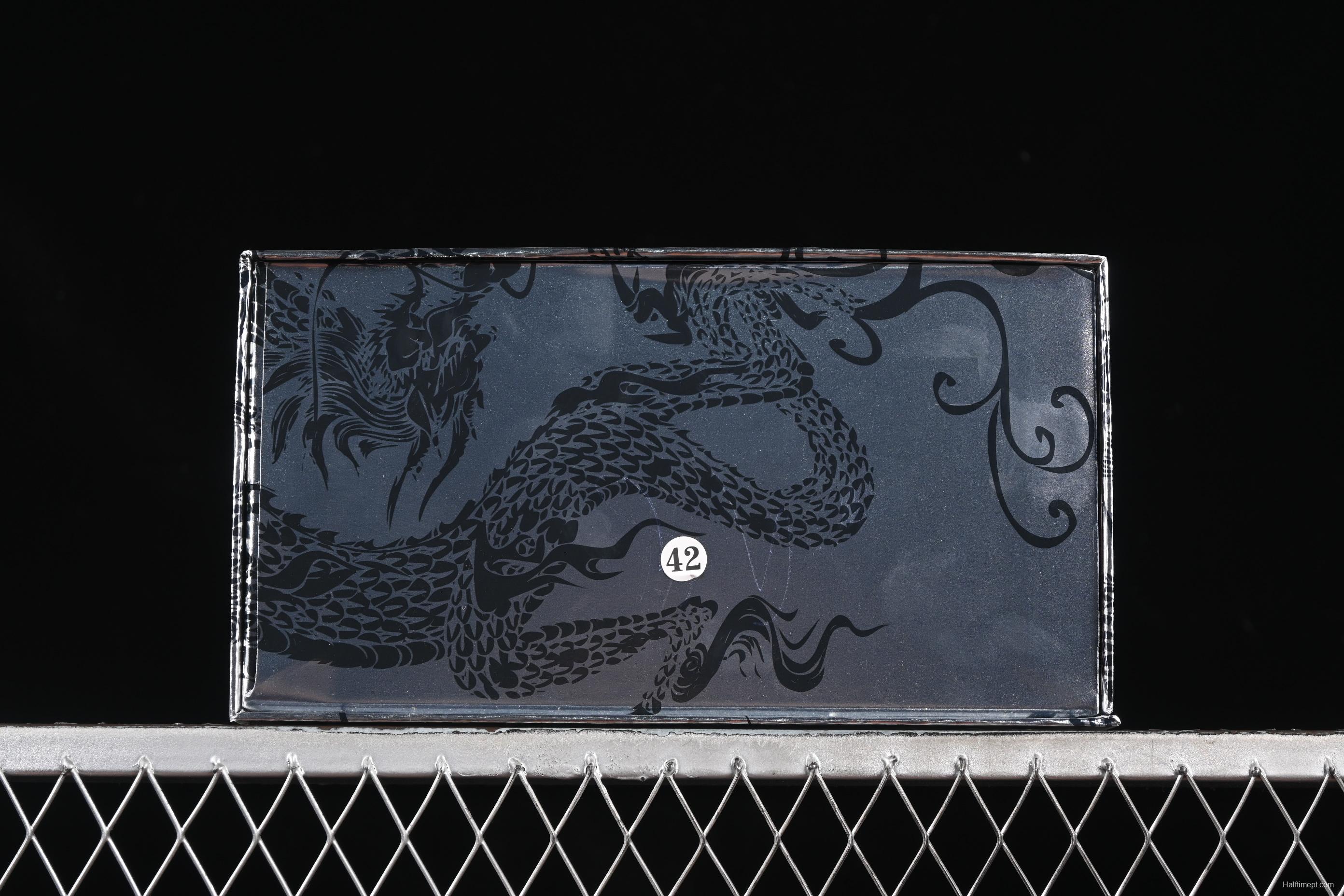 Nike Air Jordan 1 Low AJ1 Panda Mischief CNY Playful Dragon Low-Top Casual Sneakers - HF1567-200