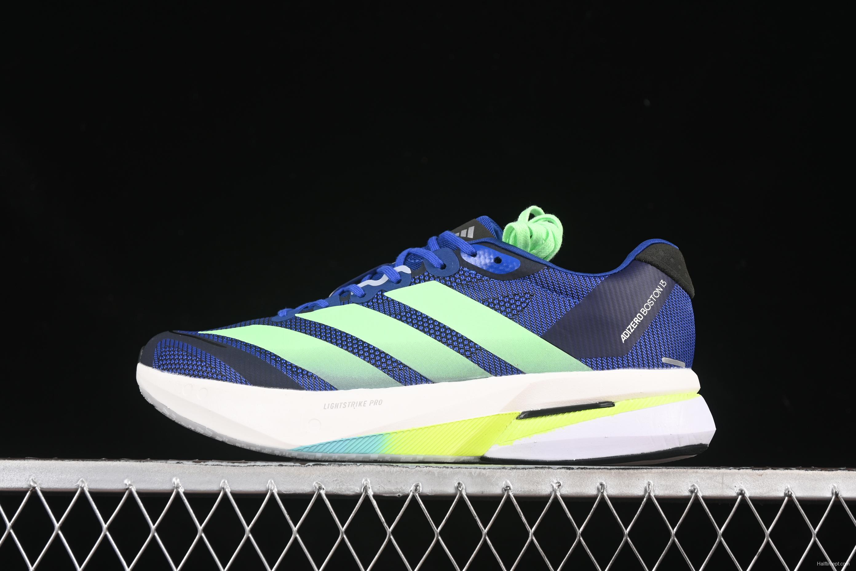 Adidas Adizero Boston 13 Running Shoes with Breathable Design - JS4944