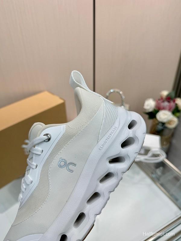 2025 Unisex Loewe White Green Orange Blue Black Grey Polyester Mesh Running Shoes Loewe X On KFY00300
