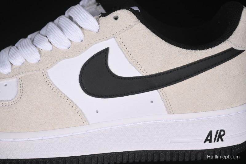 Nike Air Force 1'07 Low Casual Sneakers with Full-Length Air Cushion - IB6388-100