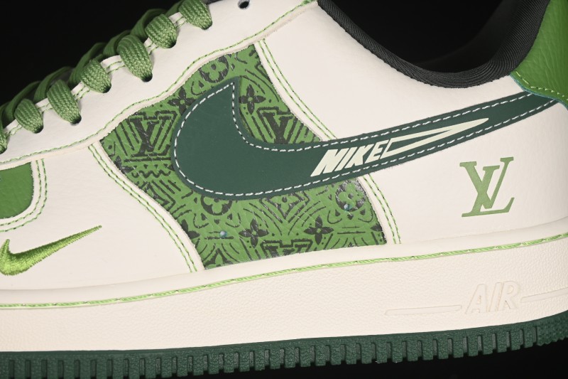 Nike Air Force 1 '07 Low LV Collaboration Turquoise Green Casual Sneakers - KK1988-086