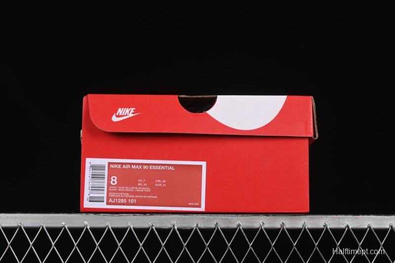 Nike Air Max 90 Retro Running Shoes with Visible Air Cushion - AJ1285-101