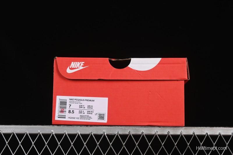 Nike Air Zoom Pegasus Premium Running Shoes with Mesh Upper and Zoom Air Cushion - HQ2592-102