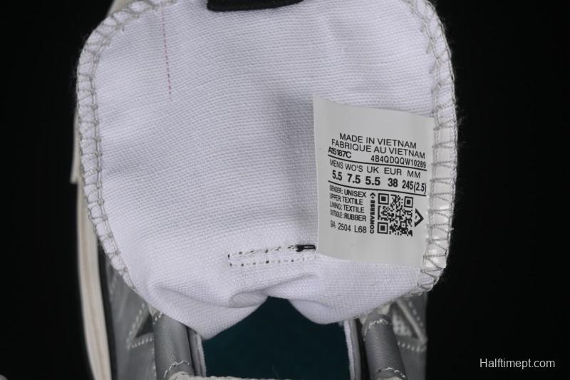 Converse Chuck 1970s Future Silver High-Top Casual Sneakers - A15187C