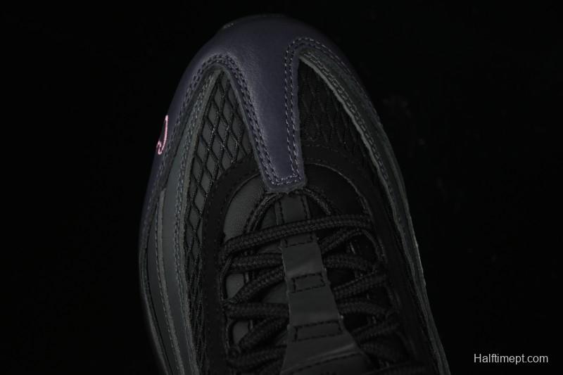 Nike Air Max 95 Retro Cushioned Running Shoes with Air-Sole Unit - FB2709-001