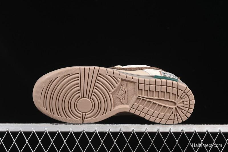 Nike Dunk Low Panda Prank Winter Dream Fantasy Low-Top Casual Skate Shoes - HQ1175-240