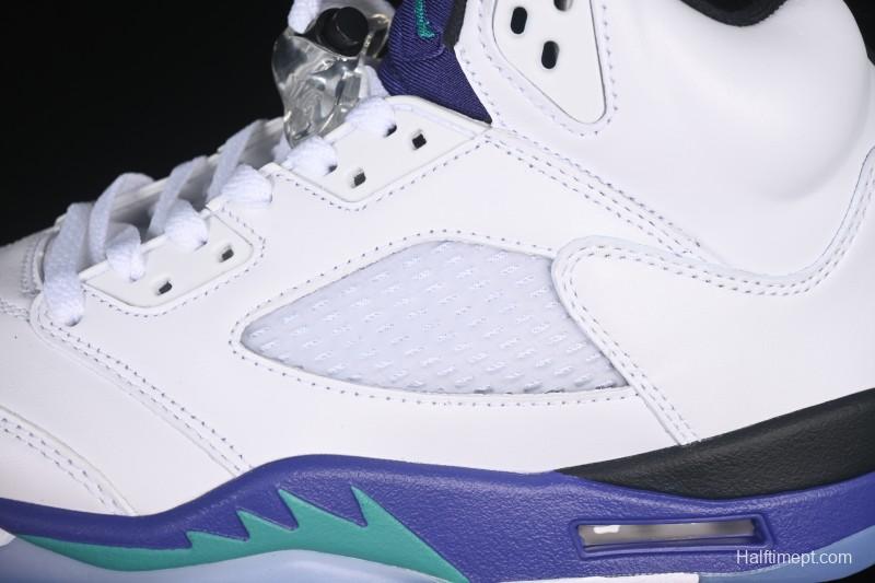 Nike Air Jordan 5 OG Grape Basketball Shoes - HQ7978-100