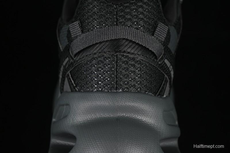 New York Yankees MLB Dome Runner Thick Sole Hollow Out Height Increasing Casual Running Shoes - 3ARND015N50BKS