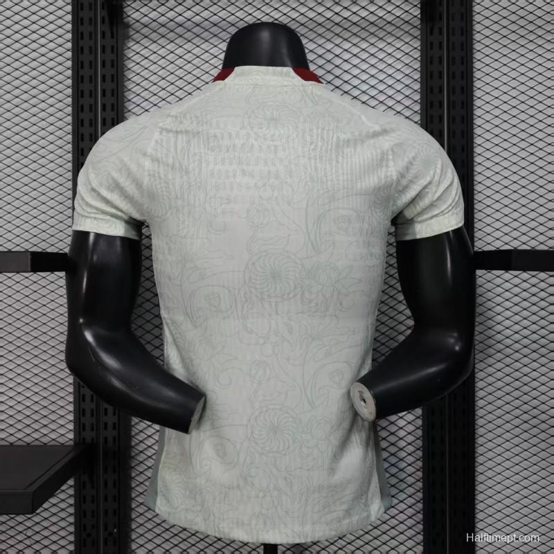 Player Version 2025 China Away WHITE  Jersey