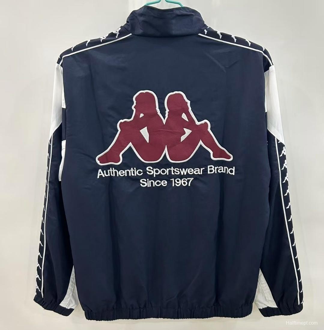 25/26 Barcelona 1967 Style Black/White Windbreaker