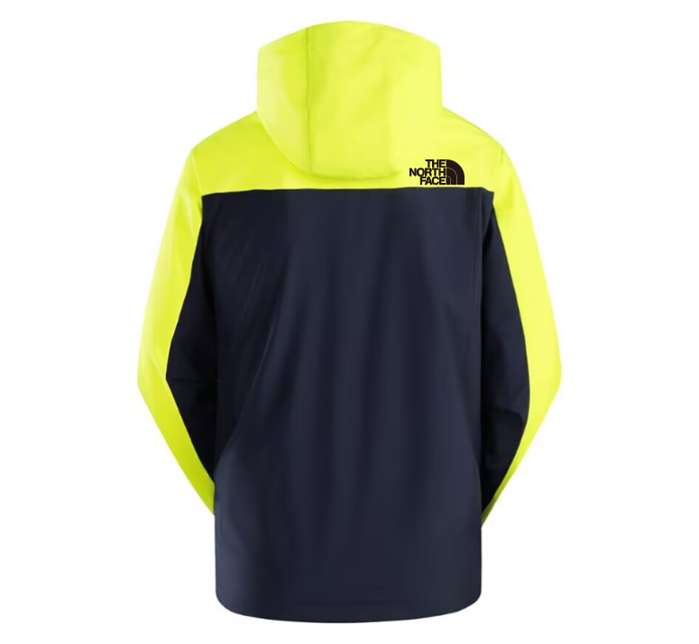 2025 The North Face Light Blue Long Waterproof Jacket