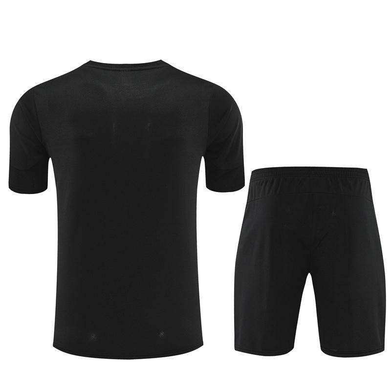 25/26 Manchester City Black with XS Short Sleeve+Soccer Shorts