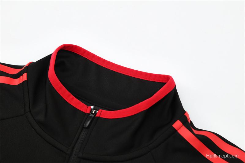 Retro 05/06 AC Milan Black Half Zipper Jacket