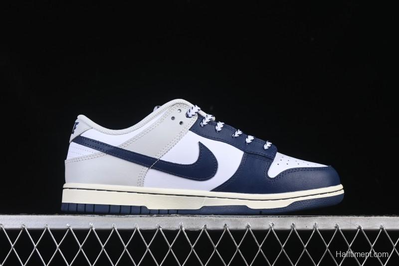 Nike SB Dunk Low Blue White Gray Colorway Low-Top Casual Skate Shoes - IM2222-101