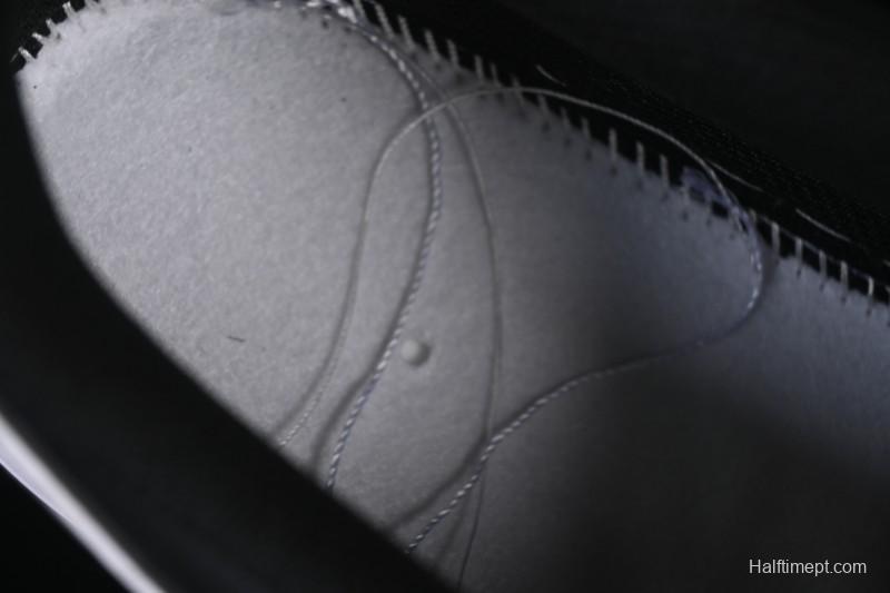 Nike Air Force 1'07 Low Black White Cracked Leather Casual Sneakers - ZH0316-118