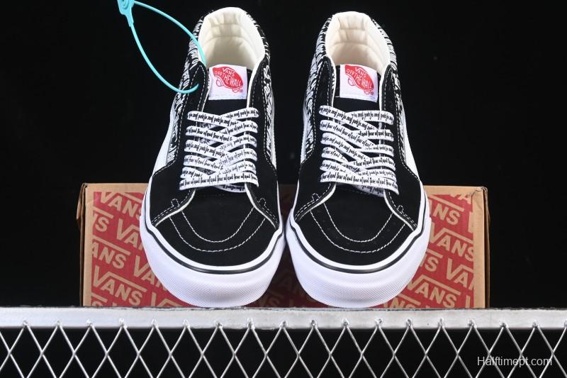 Vans Sk8-Mid Casual Skate Shoes - VN0A391F6BU