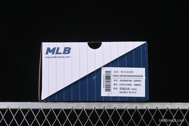 Adidas NY MLB Chunky Liner New York Yankees Hook and Loop Lightweight Platform Casual Sneakers - 3ASXW015N50BKS