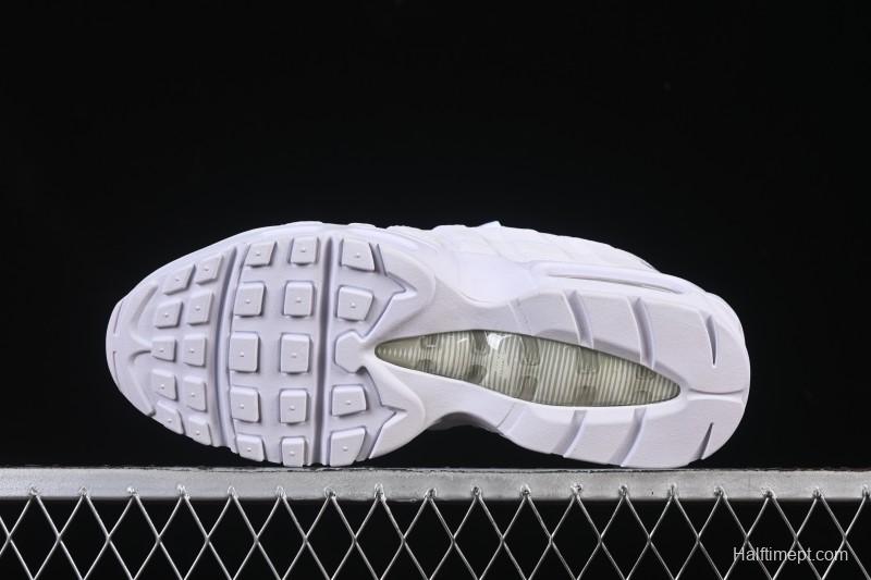 Nike Air Max 95 Retro Cushioned Running Shoes with Air Sole - CT1268-100