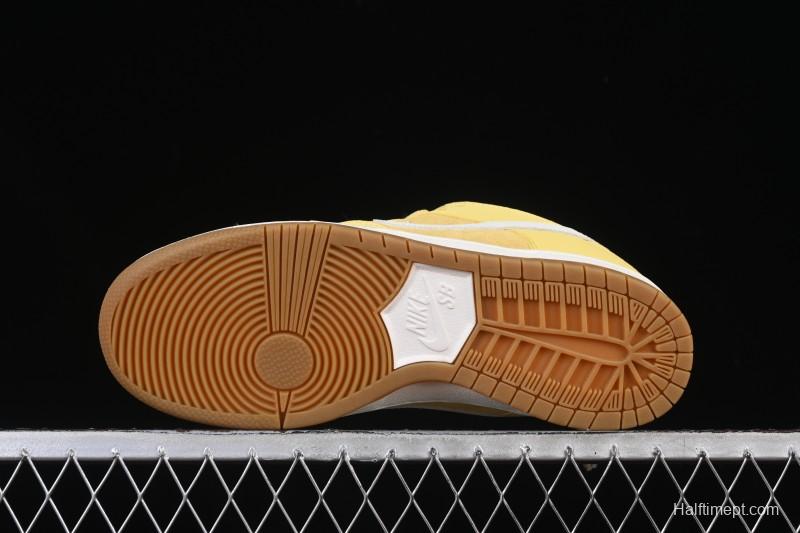 Nike SB Dunk Low Saturn Gold Low-Top Skate Shoes - FJ1674-700