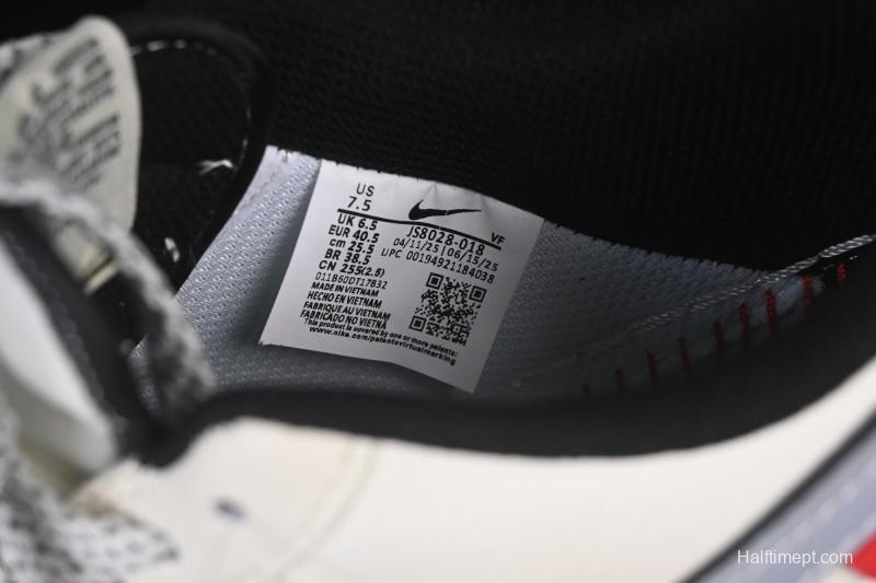 Nike Air Force 1'07 Low Beige Gray Black Letter Casual Sneakers - JS8028-018