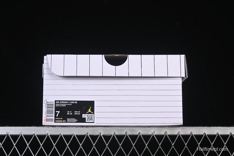 Nike Air Jordan 1 Low Tokyo Bio Hack Casual Sneakers - HQ2030-001