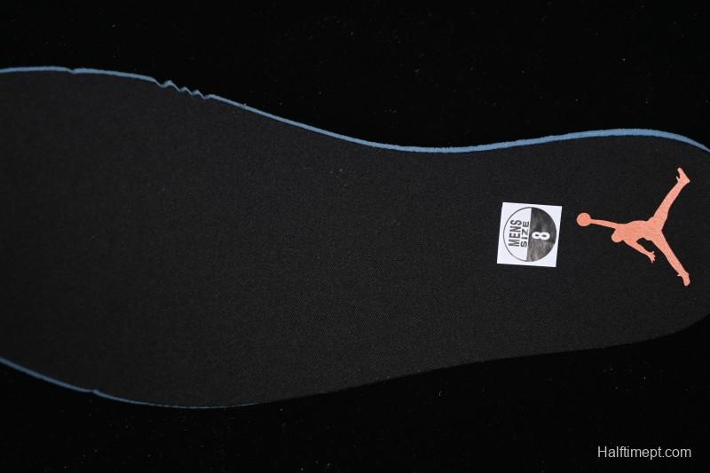 Nike Air Jordan 1 Mid AJ1 Black White Orange - DQ8426-801