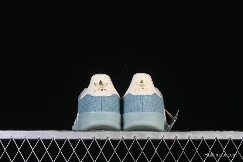 Adidas Originals Gazelle Indoor Retro Casual Slip-Resistant Wear-Resistant Low-Top Skate Shoes - JR8852