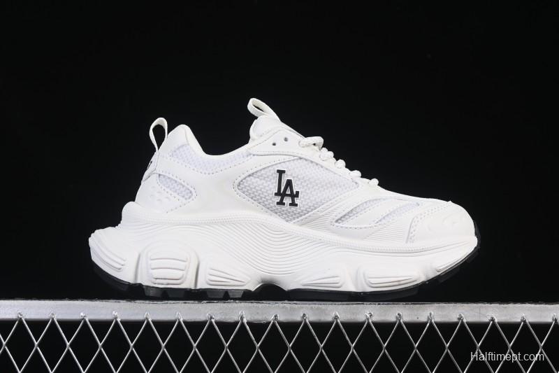 New York Yankees Chunky A Height-Increasing Thick Sole Casual Running Shoes - 3ASHW055N07WHS