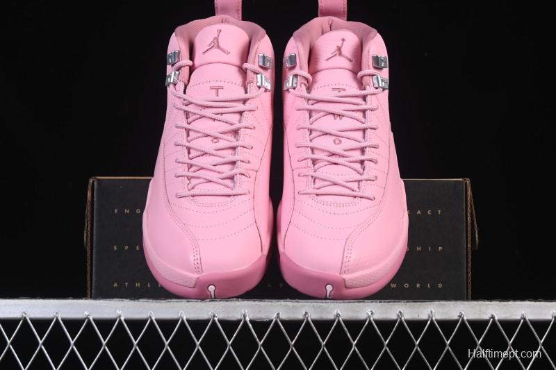 Nike Air Jordan 12 Retro Pearl Pink Basketball Shoes - 510815-600