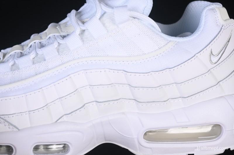 Nike Air Max 95 Retro Cushioned Running Shoes with Air Sole - CT1268-100