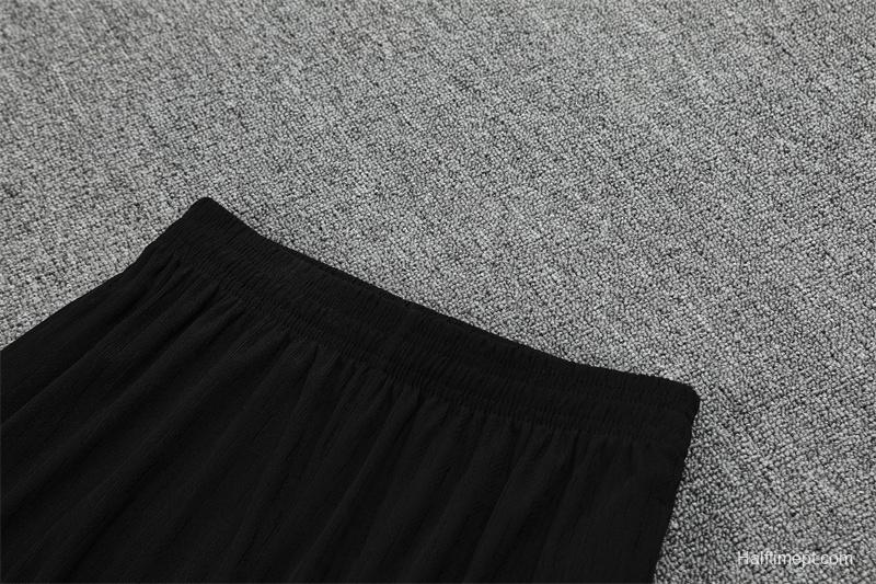 Player Version 25/26 PSG Black T90 Half Zipper Jacket+Long Pants