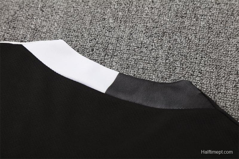 25/26 PSG Black T90 with XS Short Sleeve+Soccer Shorts