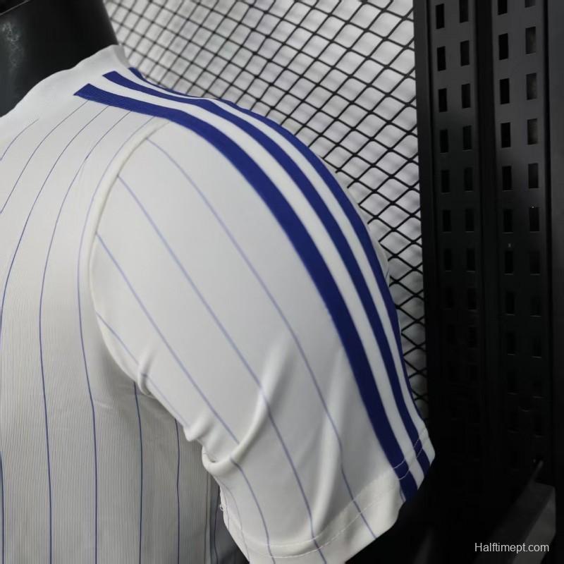 Player Version 25/26 Chelsea White Adidas Original Casual Jersey