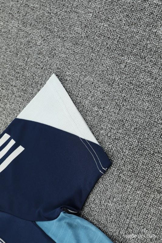 25/26 Real Madrid Navy Short Sleeve Jersey+Shorts