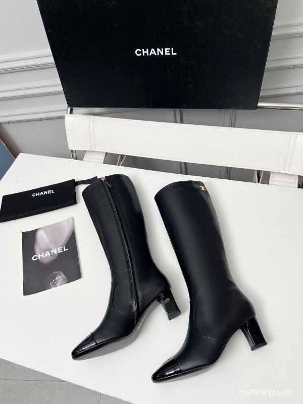 Chanel 2025/SS Double C High-Heel Fashion Boots - LY00370/LY00400