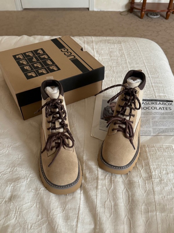 Agoge Autumn Winter New British Style Ankle Boots Martin Boots - KFY00