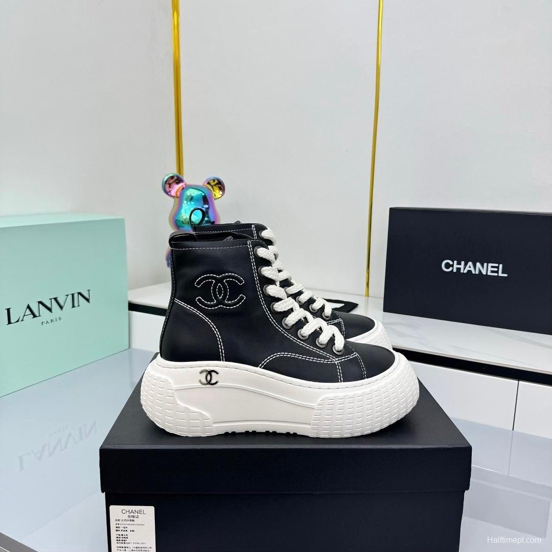 Chanel 2025/SS Short Boots Essential Autumn Winter Fashion Item - LY00380