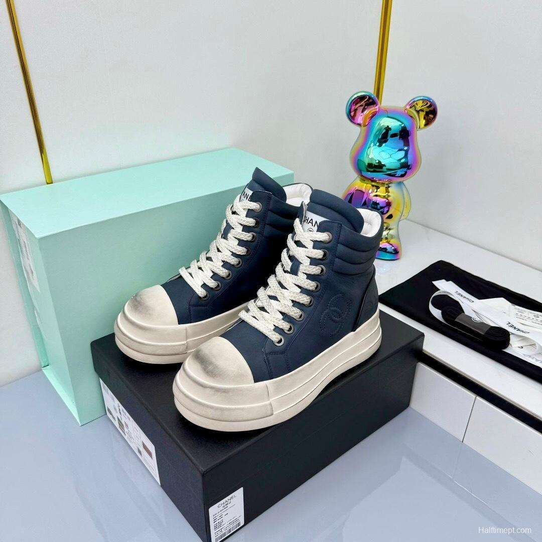 Chanel 2025 SS Short Boots Essential Autumn Winter Heavy Duty Style - LY00400