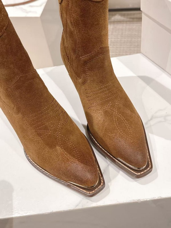 CELINE Fashion Boots with Arch de Triomphe Logo - LY00440