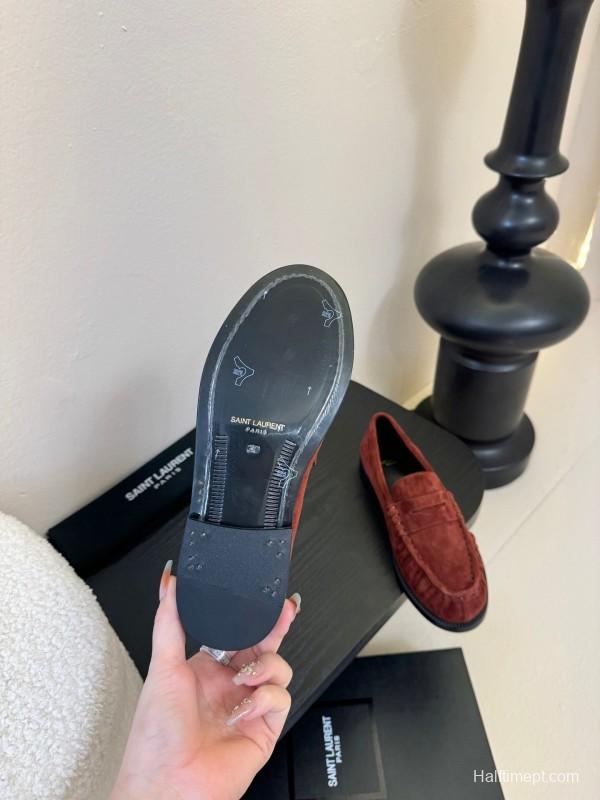 Saint Laurent Classic Loafer Flats - KF00350