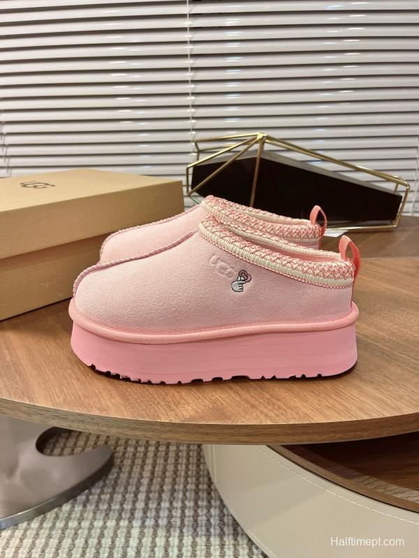 UGG Tazz Platform Wool Slippers - MJ00230