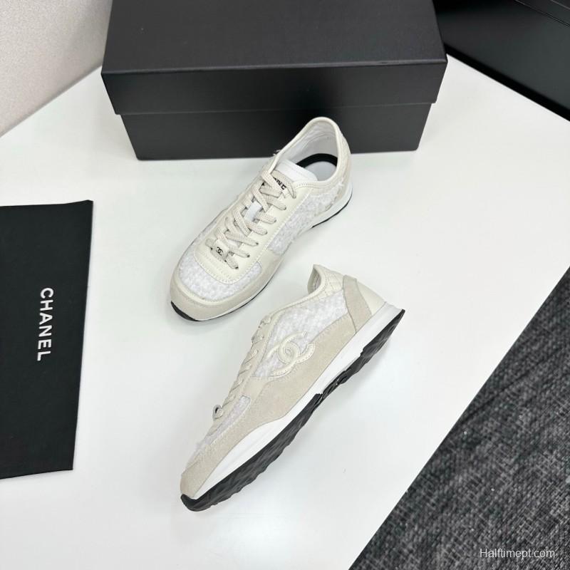 Chanel 2025 SS Panda Casual Sneakers - LY00