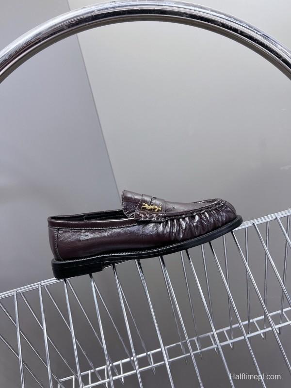 Saint Laurent 2025/SS Classic Loafer Shoes - KFY00350