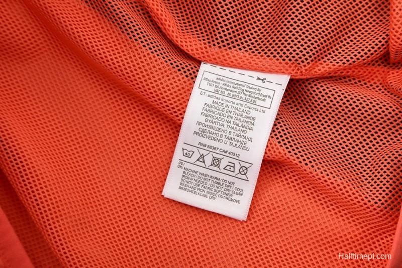 25/26 Bayern Munich Orange S-3XL Half Zipper Jacket+Long Pants