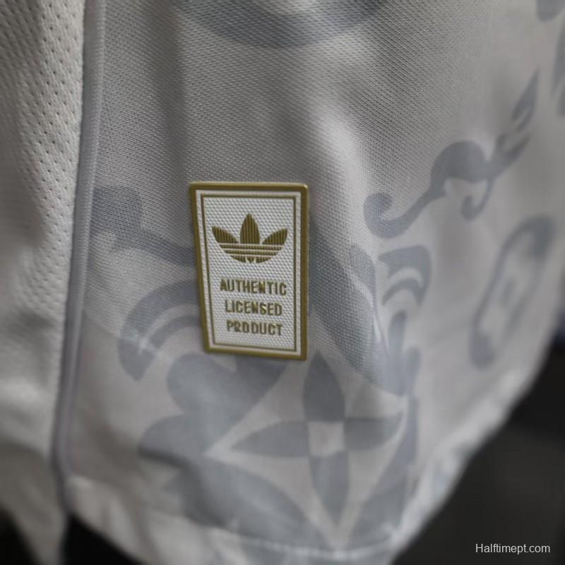 25/26 Player Version  Real Madrid Special Edition White Jersey