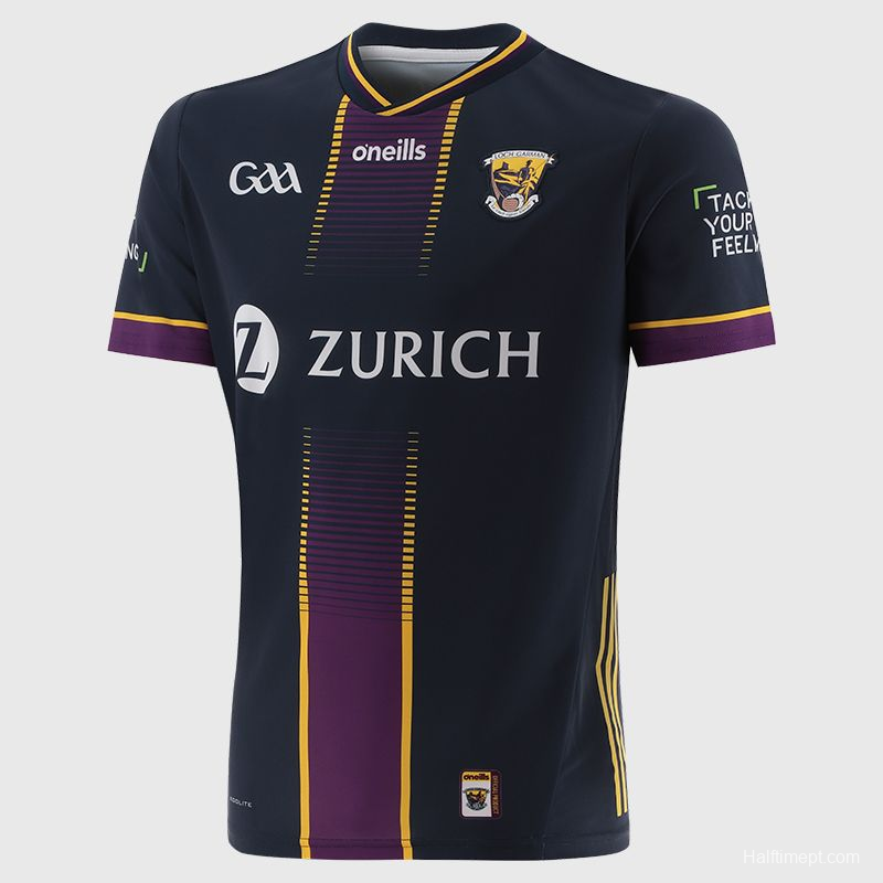 25/26 Wexford GAA Navy with Purple and Gold Design Jersey