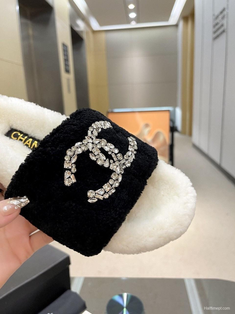 Chanel 2025 SS New Wool Slippers Soft Fine Wool - LY00280